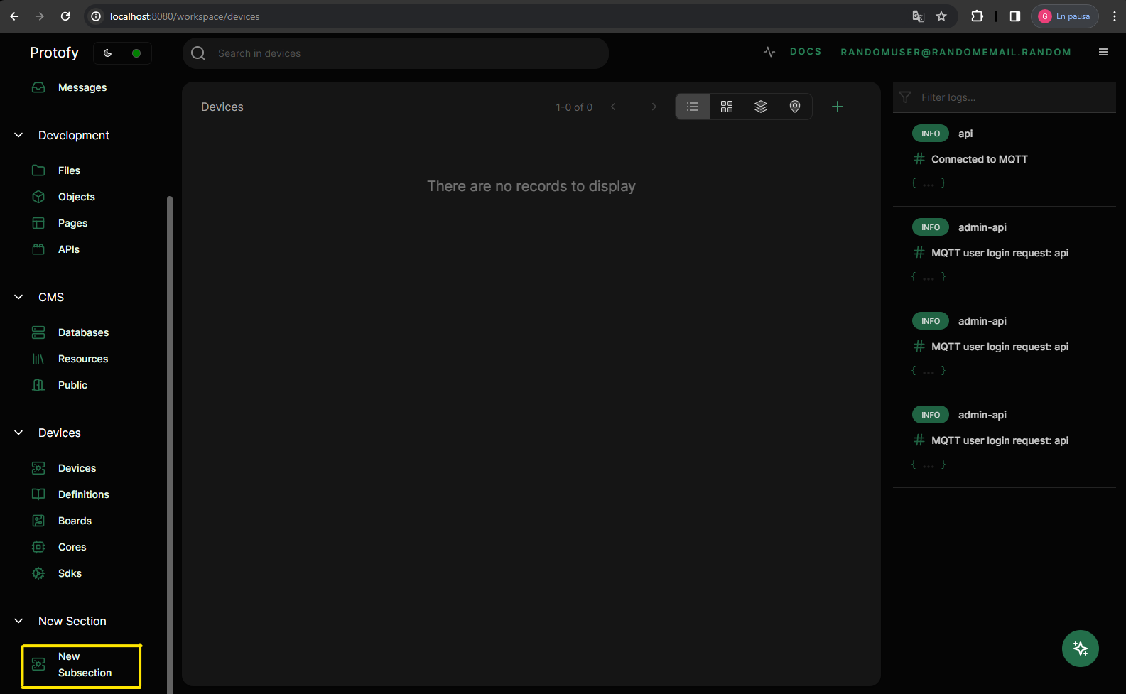 new-subsection